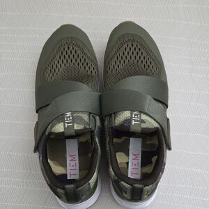 Womens Camouflage Green Shoes